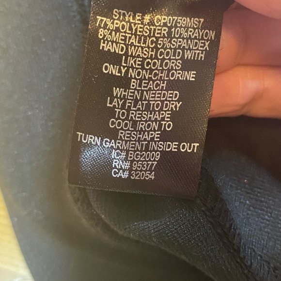 Anthropologie x Sanctuary Runway Shimmer Leopard Print Pants Size Small - Picture 10 of 10